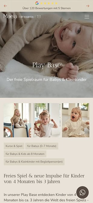 Maela Base Anwendung Play Base Phone Mockup